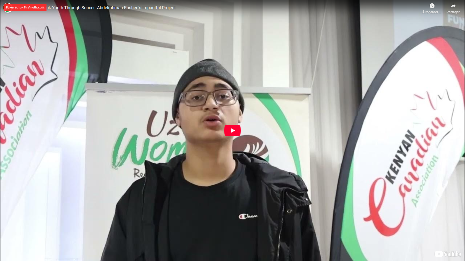 Empowering Black Youth Through Soccer: Abdelrahman Rashed’s Impactful Project